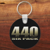 Porte-clés 440 six pack Mopar Dodge (Recto)