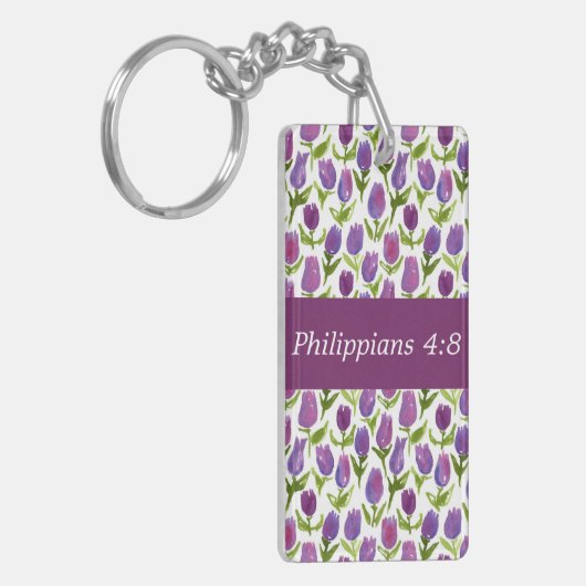 Porte-clés 4:8 de Philippiens (Devant gauche)