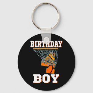 Porte-clés 4 Ans Basketball Boy 4e Anniversaire Fête Cele
