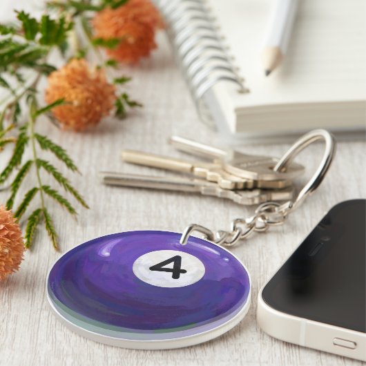 Porte-clés 4 balles (Devant Droit)