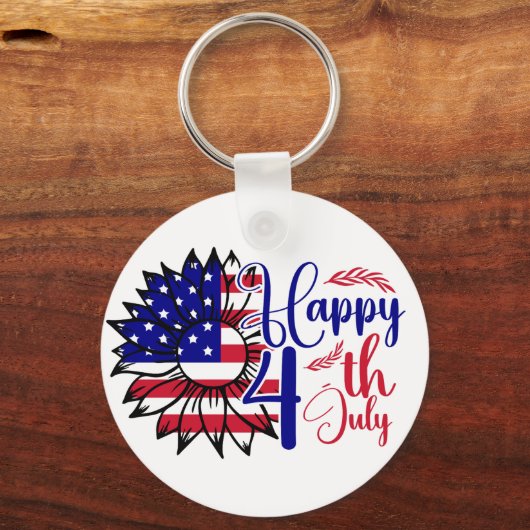 Porte-clés 4 juillet (Verso)