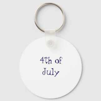 Porte-clés 4 juillet jour de l'indépendance nom ville pa roug