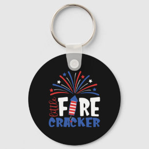 Porte-clés 4 juillet petit pétard pour bébé