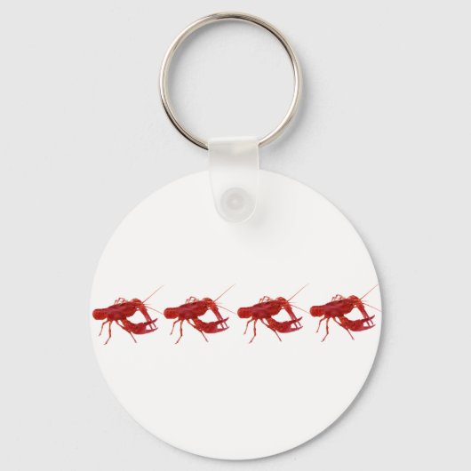 Porte-clés 4 langoustes cuites (Recto)