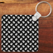 Porte-clés 4 Photos personnalisées pour animaux de compagnie  (Verso)