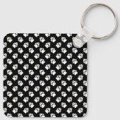 Porte-clés 4 Photos personnalisées pour animaux de compagnie  (Dos)