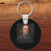 Porte-clés 4e Père fondateur Ben Benjamin Franklin Tee (Recto)