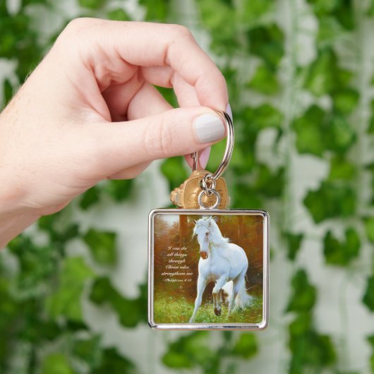 Porte-clés 4h13 de Philippiens toutes les choses par le (main)