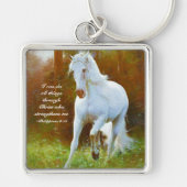 Porte-clés 4h13 de Philippiens toutes les choses par le (Devant)