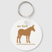 Porte-clés 4x4 Mule excédant la puissance du cheval (Recto)