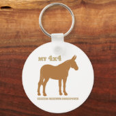 Porte-clés 4x4 Mule excédant la puissance du cheval (Recto)
