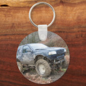 Porte-clés 4x4 Off Roader sur boue (Recto)