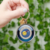 Porte-clés [500] Emblème de la NASA [3D] (Main)