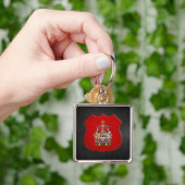Porte-clés [500] Manteau du Canada des bras [3D] (main)