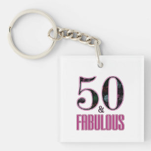 Porte-clés 50 et fabuleux Black Pink 50e anniversaire Photo
