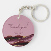 Porte-clés 50 et fabuleux Merci rose de Bourgogne (Dos)