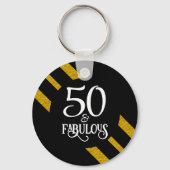 Porte-clés 50 et Fabulous Black and Gold (Recto)
