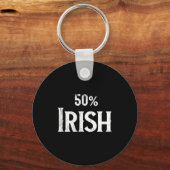 Porte-clés 50% Half Irish Shirt, St Patricks Day (Recto)