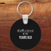Porte-clés 50 Years Old Equation Funny 50th Birthday Math  (Recto)