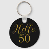 Porte-clés 50e anniversaire Black Gold Anniversaire (Verso)