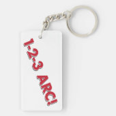 Porte-clés 50e anniversaire Porte - clé à deux côtés (Dos)