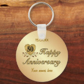 Porte-clés 50th Anniversary - Gold (Recto)