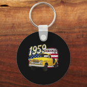 Porte-clés 59 Apache Truck 4 juillet Américain (Recto)