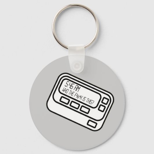 Porte-clés 5:46 Le matin (Recto)