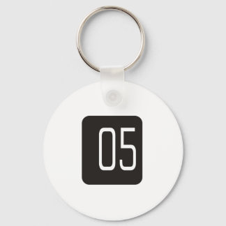 Porte-clés #5 Carré noir