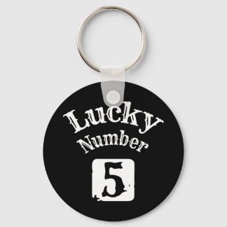 Porte-clés 5 - Lucky Numéro 5 Chuck