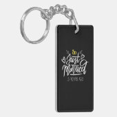 Porte-clés 5e anniversaire du Mariage (Devant gauche)