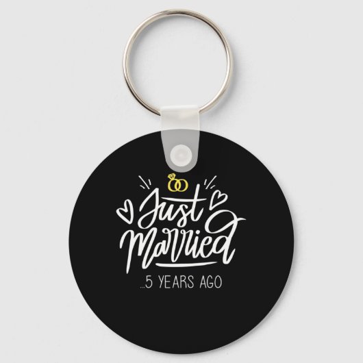 Porte-clés 5e anniversaire du Mariage (Recto)