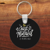 Porte-clés 5e anniversaire du Mariage (Recto)