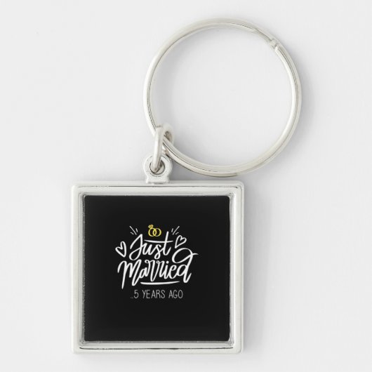 Porte-clés 5e anniversaire du Mariage (Devant)