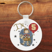 Porte-clés 5e Cowgirl Tshirts et cadeaux d'anniversaire (Recto)