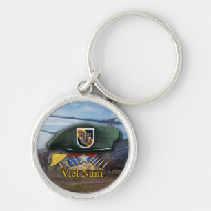 Porte-clés 5e forces spéciales green berets nam Porte - clé