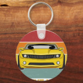 Porte-clés 5th Gen Chevy Camaro SS RS (Recto)