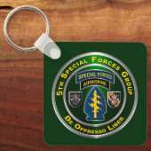 Porte-clés 5th Groupe des Forces Spéciales  (Recto)