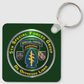 Porte-clés 5th Groupe des Forces Spéciales  (Dos)