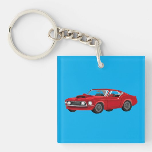 Porte-clés 60´s muscle car (Devant)