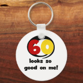 Porte-clés 60 T-shirts et cadeaux sont si bons pour moi (Recto)