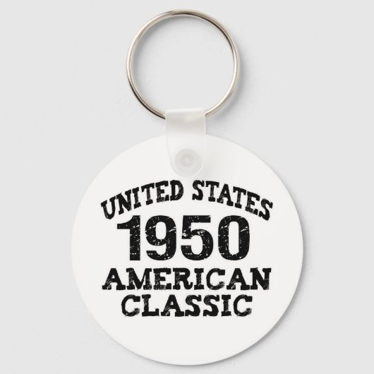 Porte-clés 60e anniversaire Cadeaux, 1950 (Recto)