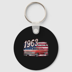 Porte-clés 63 Impala Lowrider Ss 4 juillet Américain