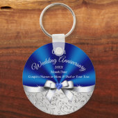 Porte-clés 65e anniversaire Mariage moins cher Faveurs (Recto)