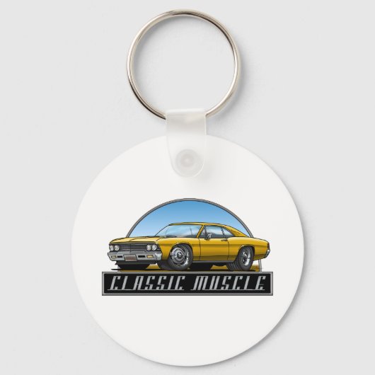 Porte-clés 66_Chevelle_Gold (Recto)