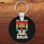 Porte-clés 67 Animals Funny 67 Brainrot Youth Kids Dog 67  (Recto)