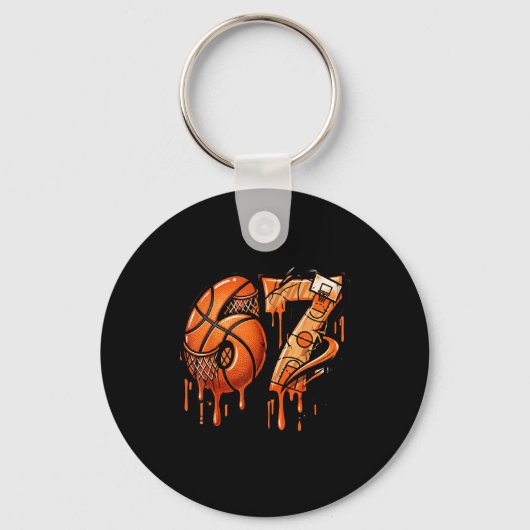Porte-clés 67 Basketball Ice Cream Drip Six Seven (Recto)
