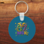 Porte-clés 67 Bruh Mardi Gras Happy Mardi Gras  (Recto)