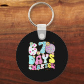 Porte-clés 67 Days Smarter 67 Days School Teacher Students Me (Recto)