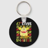 Porte-clés 67 Days Smarter Little Monster 67th Day School Gir (Recto)